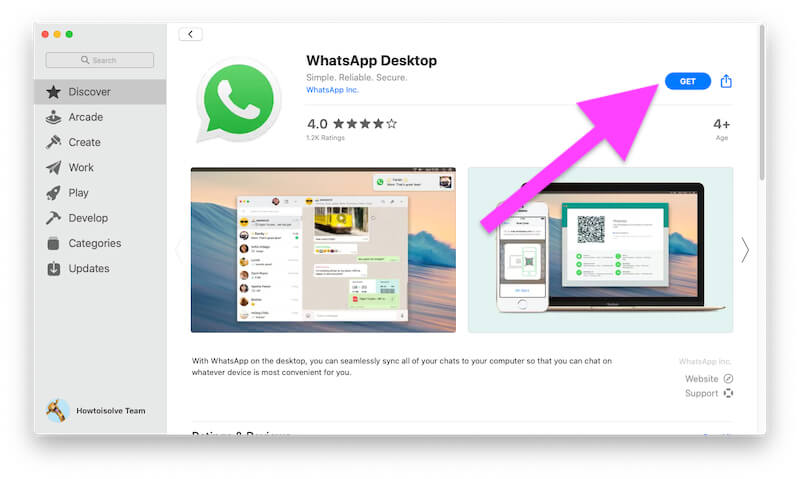 whatsapp for mac online